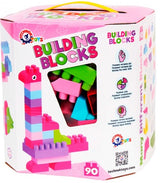 Конструктор 90 Ел Розов 20Х19Х19 - Строители, Мозайки И Конструктори - Thesmileofyourbaby - BebeMama