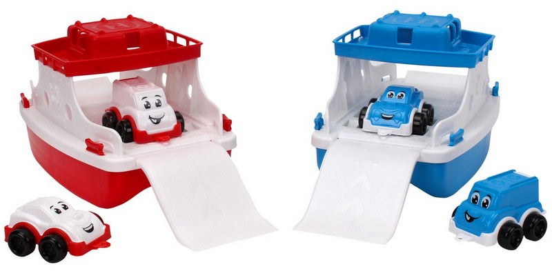 Ферибот С Разгъваща Се Палуба И Колички 37Х17Х16 - Коли, Камиони, Влакове И Самолети - Thesmileofyourbaby - BebeMama