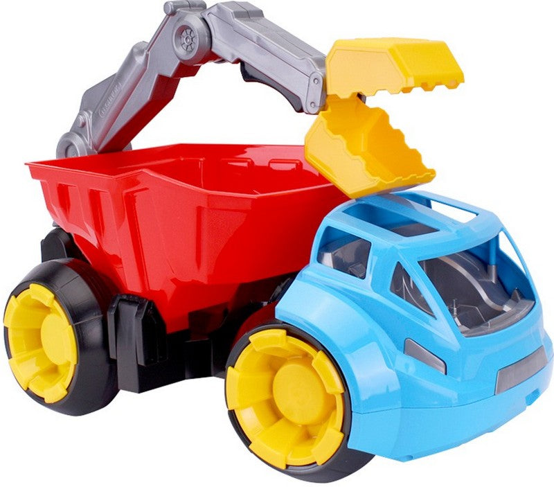 Камион Самосвал Със Странично Изсипване И Съчленена Кабина И Отваряща Се Щипка 47Х27Х26 - Коли, Камиони, Влакове И Самолети - TheSmileOfYourBaby - BebeMama