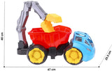 Камион Самосвал Със Странично Изсипване И Съчленена Кабина И Отваряща Се Щипка 47Х27Х26 --- BebeMama