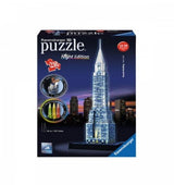Светещ 3D Пъзел Ravensburger 216 Ел. - Крайслер Билдинг - Пъзели - Ravensburger - BebeMama