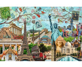 Пъзел Ravensburger 5000 Ел. - Голям Град Колаж - Пъзели - Ravensburger - BebeMama