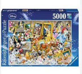Пъзел Ravensburger 5000 Ел. - Мики Маус Художник - Пъзели - Ravensburger - BebeMama
