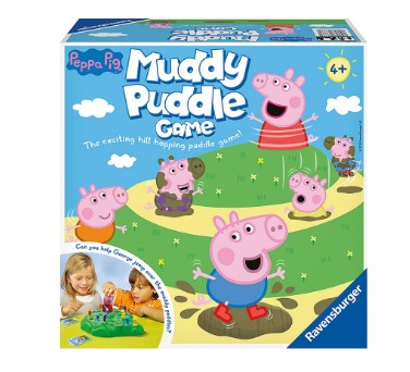 Настолна Игра Ravensburger - Калните Локви На Пепа Пиг - Занимателни Играчки - Ravensburger - BebeMama