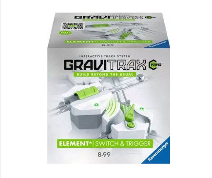 Настолна Игра Ravensburger Gravitrax Power - Допълнение Спусък И Превключвател - Занимателни Играчки - Ravensburger - BebeMama