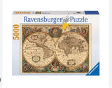Пъзел Ravensburger 5000 Ел. - Антична Карта На Света - Пъзели - Ravensburger - BebeMama