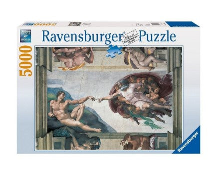 Пъзел Ravensburger 5000 Ел. - Микеланджело Картина - Пъзели - Ravensburger - BebeMama