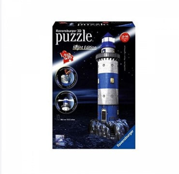 Светещ 3D Пъзел Ravensburger 216 Ел. - Фар - Пъзели - Ravensburger - BebeMama