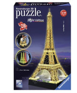 Светещ 3D Пъзел Ravensburger 216 Ел. - Айфеловата Кула В Париж - Пъзели - Ravensburger - BebeMama
