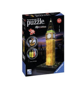 Светещ 3D Пъзел Ravensburger 216 Ел. - Биг Бен В Лондон - Пъзели - Ravensburger - BebeMama