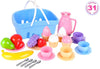 Кошница С Продукти И Сервиз 27Х19Х16 - Кухни И Готварски Пособия - Thesmileofyourbaby - BebeMama