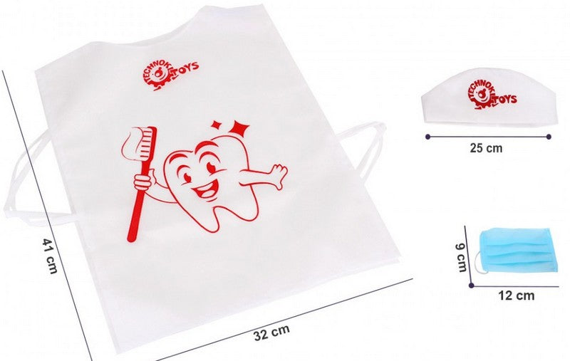 Зъболекарски Комплект В Куфарче С Престилка И Касинка 26Х19Х18 --- BebeMama