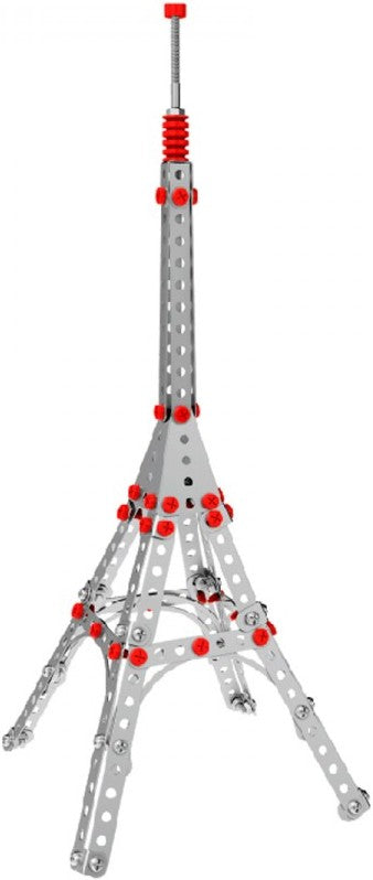 Метален Конструктор 19Х19Х4 С Болтове Гайки Инструменти Айфелова Кула 200 Части С Поддръжка В Youtube --- BebeMama