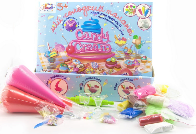 К-Т За Кулинарно Творчество Candy Cream Шоколадови Фантазии Лек Скачащ Пластелин - Умения И Творчество - TheSmileOfYourBaby - BebeMama