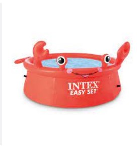 Детски Надуваем Басейн Рак Intex Easy Set, 183 Х 51 См. - Басейни - Intex - BebeMama