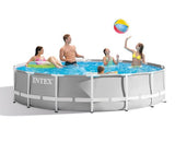 Сглобяем Басейн Intex Prism Frame С Филтърна Помпа 427 X 107 См. - Басейни - Intex - BebeMama