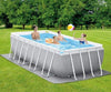 Сглобяем Басейн Intex Prism Frame Rectangular С Филтърна Помпа 400 Х 200 Х 122 См. - Басейни - Intex - BebeMama