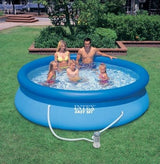 Надуваем Басейн Intex Easy Set 305 Х 76 См. С Филтърна Помпа - Басейни - Intex - BebeMama