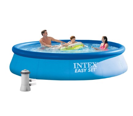 Надуваем Басейн Intex Easy Set 366 Х 76 См. С Филтърна Помпа - Басейни - Intex - BebeMama