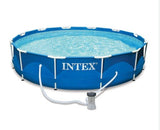 Сглобяем Басейн Intex С Конструкция И Филтърна Помпа 366 Х 76См. - Басейни - Intex - BebeMama