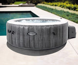 Надуваемо Джакузи С Въздушни Струи Intex 28440 Purespa Deluxe Сив - Басейни - Intex - BebeMama