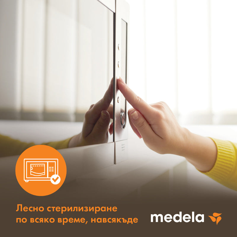 Пликчета За Стерилизиране В Микровълнова Quick Clean 5 Бр --- BebeMama