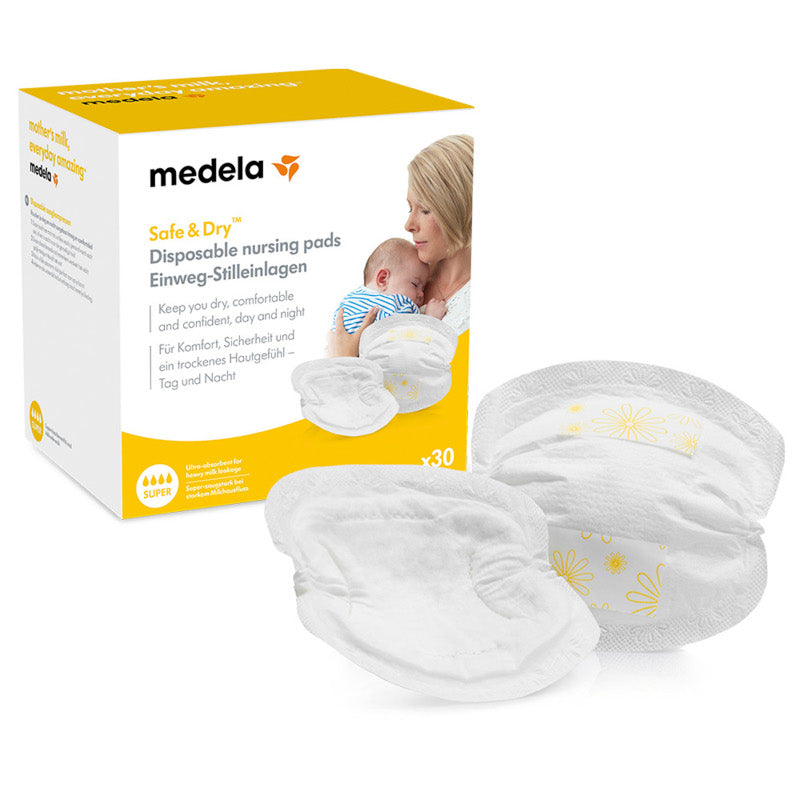 Подплънки За Кърма 30 Бр - Подплънки За Гърди - Medela - BebeMama