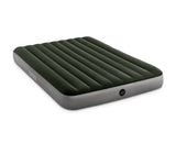 Надуваем Матрак С Вградена Крачна Помпа Intex Downy 152 Х 203 Х 25 См. - Аксесоари За Плуване - Intex - BebeMama