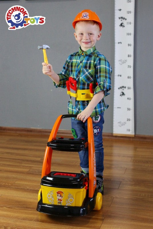 Количка С Колан С Инструменти И Куфар 54Х39Х37 --- BebeMama