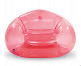 Прозрачно Надуваемо Кресло Intex Розово 137 Х 127 Х 74 См - Аксесоари За Плуване - Intex - BebeMama