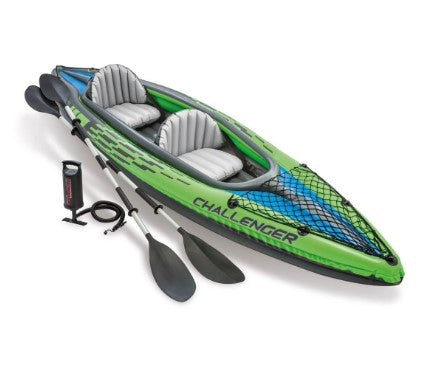 Надуваем Каяк Комплект Двоен Intex Challenger K2 - Аксесоари За Плуване - Intex - BebeMama