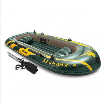Надуваема Лодка Комплект Intex Seahawk 4 - Аксесоари За Плуване - Intex - BebeMama
