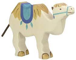 Камила Със Седло - Дървени Играчки - Holztiger - BebeMama