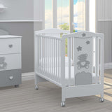 Бебешко Легло Bambino Casa Bonbon Grigio --- BebeMama