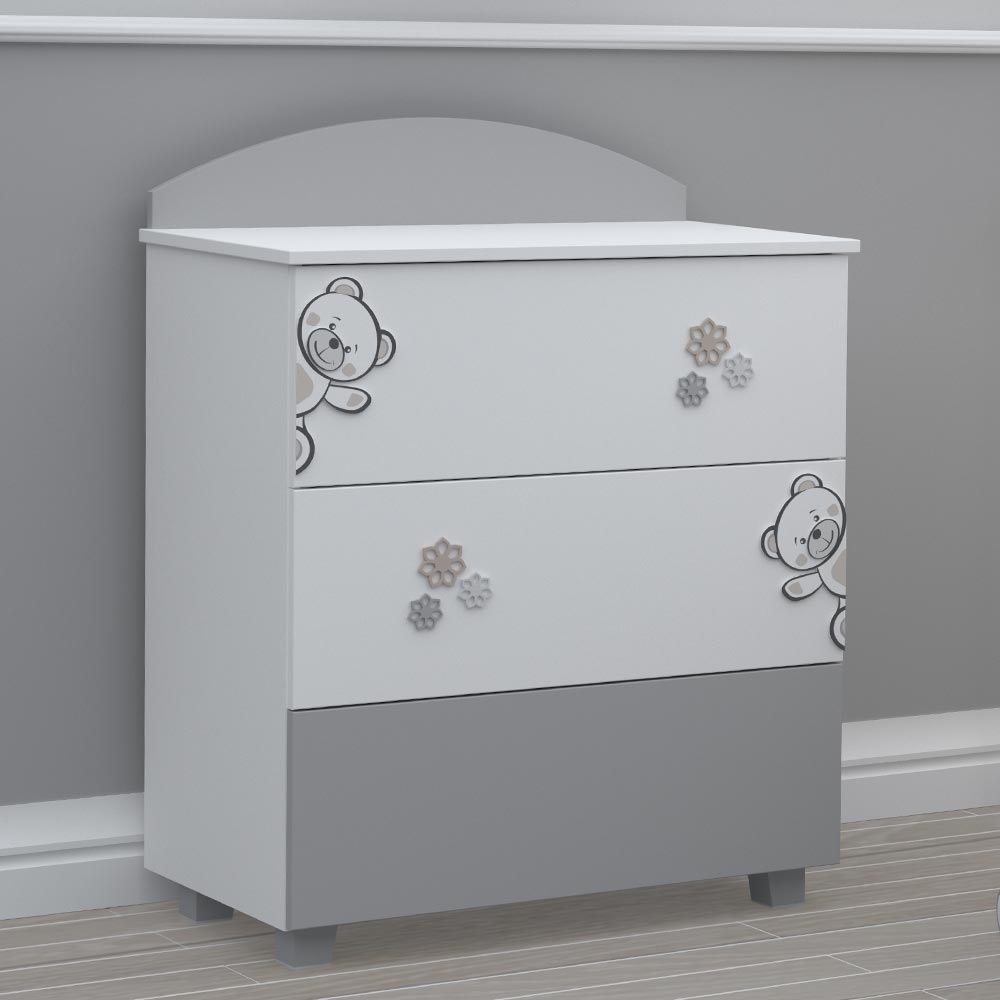 Скрин Bambino Casa Fiori Grigio --- BebeMama