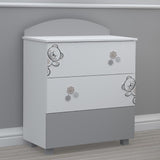 Скрин Bambino Casa Fiori Grigio --- BebeMama