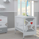 Бебешко Легло Bambino Casa Tre Orsetti Rosso --- BebeMama