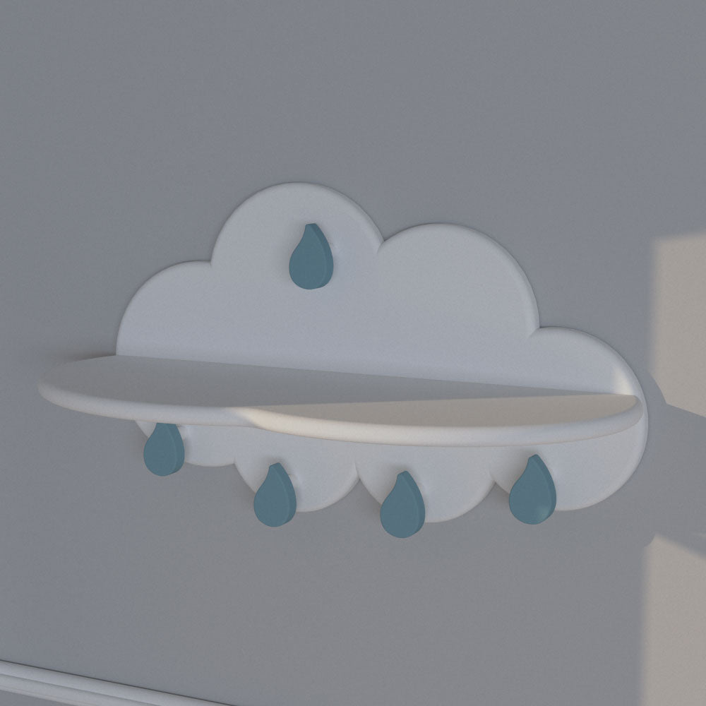 Рафт-Закачалка Облаче Bambino Casa Montessori Allegria Clody Blu - Аксесоари За Стая - Montessori Allegria Clody - BebeMama