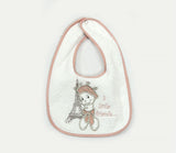 Лугавник С Бродерия Bambino Casa Paris Rosa - Лигавници - Bambino Casa - BebeMama