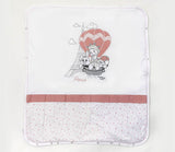 Памучно Одеало С Пълнеж Bambino Casa Paris Rosa 80 Х 85 См - Одеяла - Bambino Casa - BebeMama