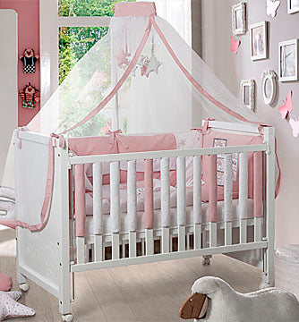 Балдахин Bambino Casa Paris Rosa --- BebeMama