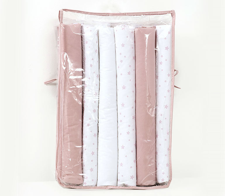 Протектори За Решетка Bambino Casa Paris Rosa - Аксесоари За Стая - Bambino Casa - BebeMama