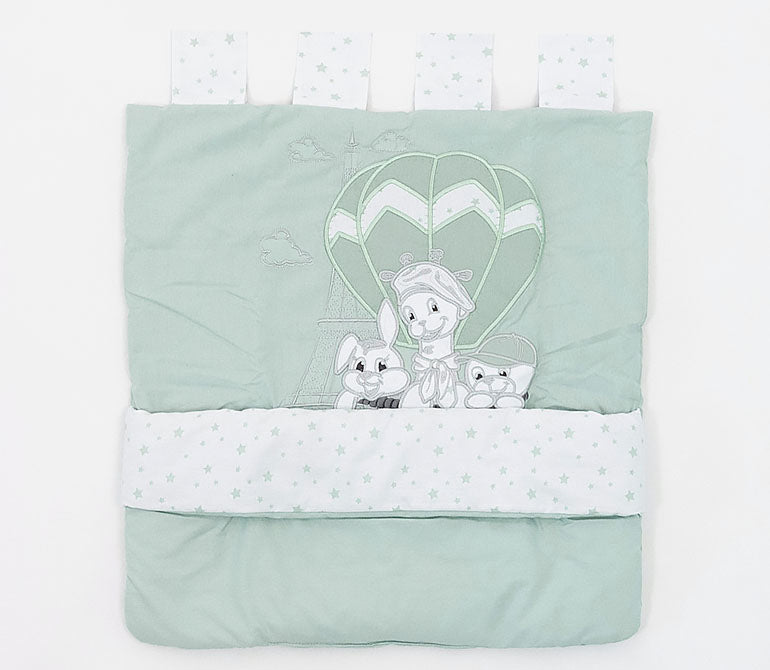 Органайзер За Бебешко Креватче Bambino Casa Paris Mint - Аксесоари За Стая - Bambino Casa - BebeMama