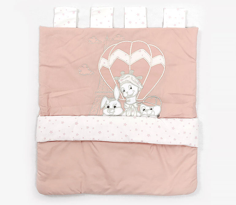 Органайзер За Бебешко Креватче Bambino Casa Paris Rosa - Аксесоари За Стая - Bambino Casa - BebeMama