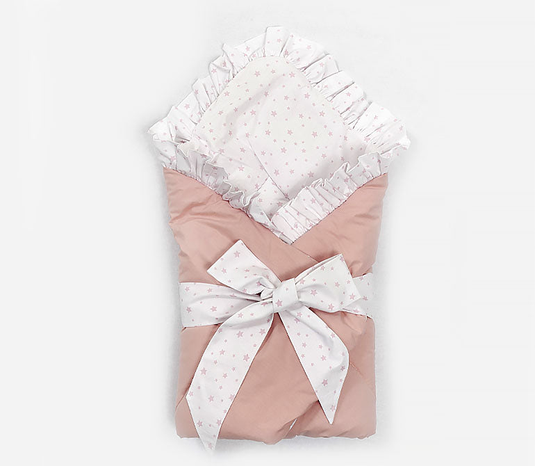 Пелена За Изписване Чувалче За Спане И Завивка 3В1 Bambino Casa Rosa - Комплекти За Изписване - Bambino Casa - BebeMama