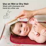 Комплект Дървени Бебешки Четки За Коса И Гребен Keababies --- BebeMama