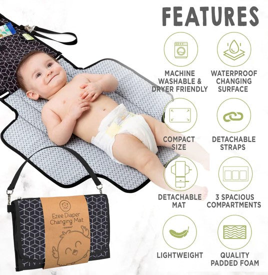 Преносима Подложка За Повиване Тип Чанта Keababies --- BebeMama