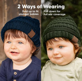 Зимна Бебешка Шапка 3 Броя 6-36 Месеца Keababies --- BebeMama