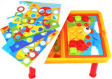 Маса За Игра С К-Т Мозайки За Най Малките Разглобяема 43Х31Х27 --- BebeMama