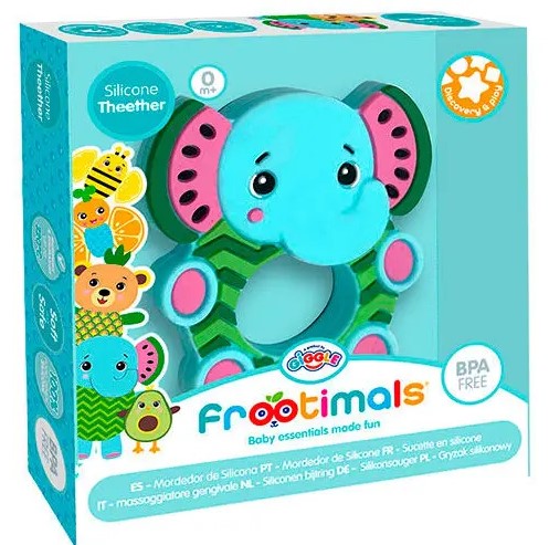 Силиконова Чесалка- Слон - Чесалки И Гризалки - Kids Licensing - BebeMama